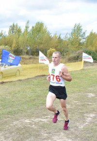 Александр Решетников 1 место на 5 км