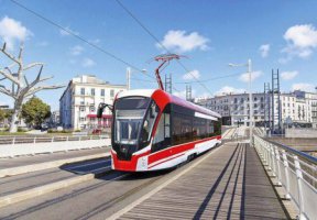 На Урал поступили первые трамваи, которые будут курсировать по межмуниципальному маршруту Екатеринбург – Верхняя Пышма