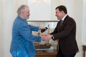 Евгений Куйвашев и Валерий Гергиев обсудили вопросы развития филармонического движения в Свердловской области