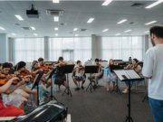 Юные уральские музыканты проходят обучение у Юрия Башмета на базе кластера «Таврида.АРТ»