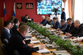 Первый заместитель губернатора Свердловской области Алексей Шмыков провел очередное заседание противопаводковой подкомиссии