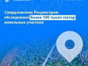 Свердловским Росреестром обследовано более 100 тысяч гектар земельных участков